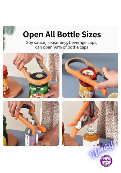 Konserve Kavanoz Kapağı İle Şişe Açma Aparatı 4 Boy + Sebze Meyve Soyacağı Hediyeli Çok Renkli Konserve Kavanoz Kapağı İle Şişe Açma Aparatı 4 Boy + Sebze Meyve Soyacağı Hediyeli Çok Renkli