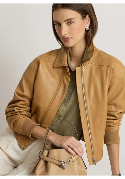 Lauren Ralph Lauren Bej Kadın El Çantası 431982787008 Açık Bej