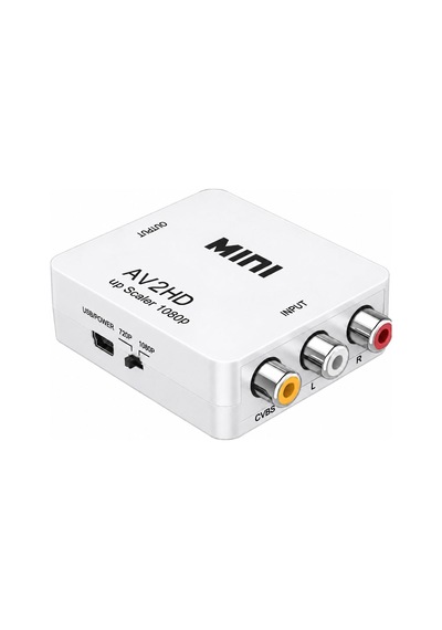 Av Çevirici Adaptör Hdmı 1080p Dönüştürücü Rca Oyun Konsolu Bağlama Aparatı