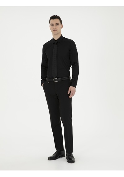 Pierre Cardin Erkek Siyah Gömlek Basic 50286102-vr046 Siyah