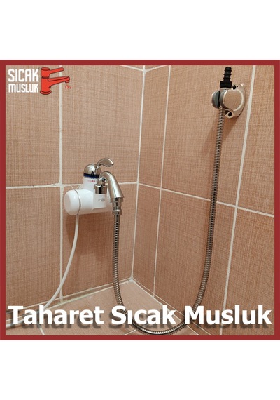 Sıcak Musluk Elektrikli Taharet Sıcak WC Musluk Ani Su Isıtıcı THR-2B