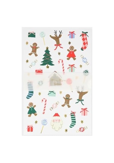 - Jolly Tattoo Sheet - Yeni Yıl Geçici Dövmeler 2'li