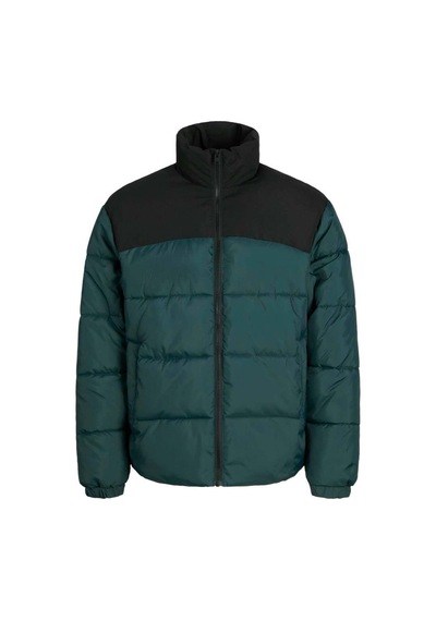 Jack & Jones Jjmoon Stand Collar Puffer Erkek Şişme Mont Forest