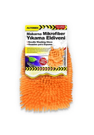 Makarna Tip Mikrofiber Yıkama Eldiveni
