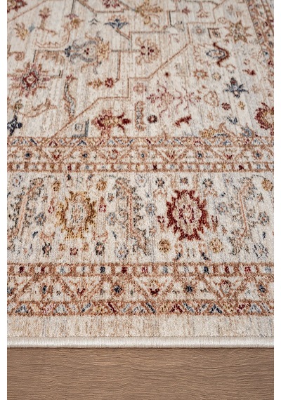 Focus Fo002r Krem Renkli Vintage Modern Salon Koridor Yatak Ve Oturma Odası Halısı-1764 Krem-renklı
