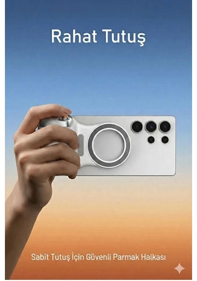 Magsafe Selfie Çubuğu Kamera Kolu Profesyonel Çekim Zoom Najmaddin