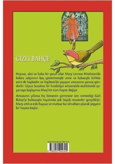 Gizli Bahçe - Frances Hodgson Burnett - Mavi Çatı Yayınları