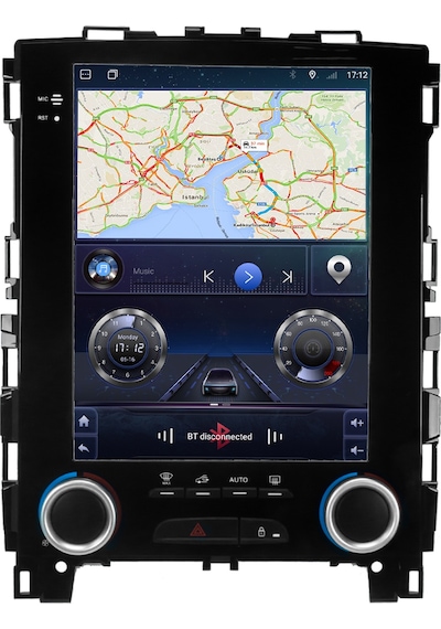 MEGANE 4 ANDROİD CARPLAY NAVİGASYON MULTİMEDYA 4+64 TESLA