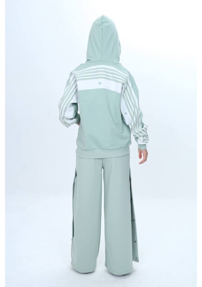 Unisex Çocuk %100 Pamuk Kapüşonlu Ve Çıtçıtşı Oversize Alt&üst Trend Eşofman Takımı-302-eşt-0008 Su Yeşil Unisex Çocuk %100 Pamuk Kapüşonlu Ve Çıtçıtşı Oversize Alt&üst Trend Eşofman Takımı-302-eşt-0008 Su Yeşil