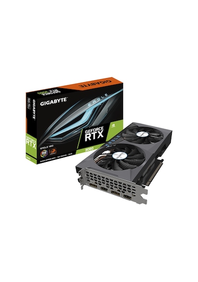 Gigabyte NVIDIA GeForce RTX 3060 Eagle LHR GV-N3060EAGLE-12GD 2.0 12 GB GDDR6 192 Bit Ekran Kartı
