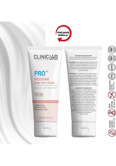 Koyu Leke Karşıtı Bicosome Serisi Bakım Kremi 30 Ml