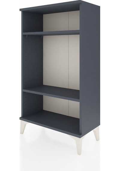 Arges Komodin 2 Raflı 60x30x106 Antrasit-antrasit Antrasit