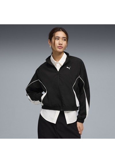 Puma Puma Sport Relaxed Woven Ful Kadın Siyah Ceket 69186401