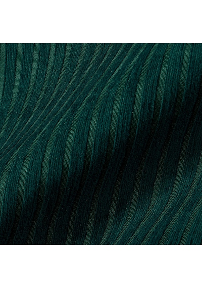 Mikrofiber Şönil Fitilli Minimalist Koltuk Örtüsü - 175x215 Cm, Çift Taraflı, Kaymaz, Terletmez Zümrüt Zümrüt