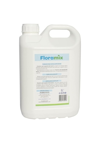 Yeşil Yapraklı Bitkiler İçin Özel Organik Bitki Besini 5 Litre Diğer