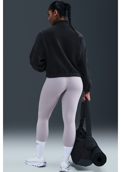 Nike One Oversize Therma-fit Half Zip Womens Sweatshirt Bol Kesim Yarım Fermuar Dik Yaka Polar Kadın Sweatshirt Siyah Nike One Oversize Therma-fit Half Zip Womens Sweatshirt Bol Kesim Yarım Fermuar Dik Yaka Polar Kadın Sweatshirt Siyah