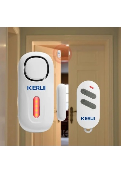 Kerui Kablosuz Kapı / Pencere Manyetik Sensör Ve Alarm Seti Kumandalı