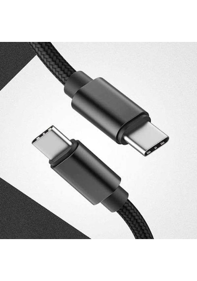 Samsung Uyumlu Note 10 / S10 / A70 Type C To Type C Şarj Data Kablosu (434676293) Samsung Uyumlu Note 10 / S10 / A70 Type C To Type C Şarj Data Kablosu (434676293)