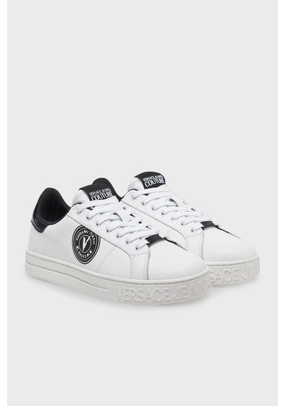 Versace Jeans Couture Erkek Ayakkabı 78ya3sk1 Zpb01 003 Beyaz Beyaz