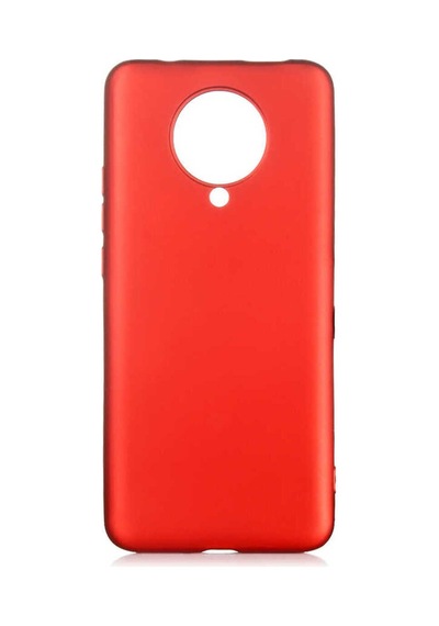 Xiaomi Poco F2 Pro Kılıf Zore Premier Silikon Kapak Kırmızı