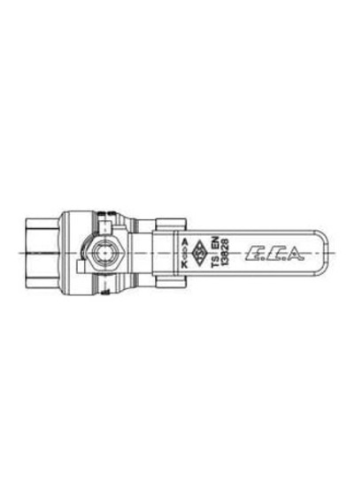 3/4'' İçme Suyu Küresel Valfi/vana 602122169 Tam Geçişli Diğer