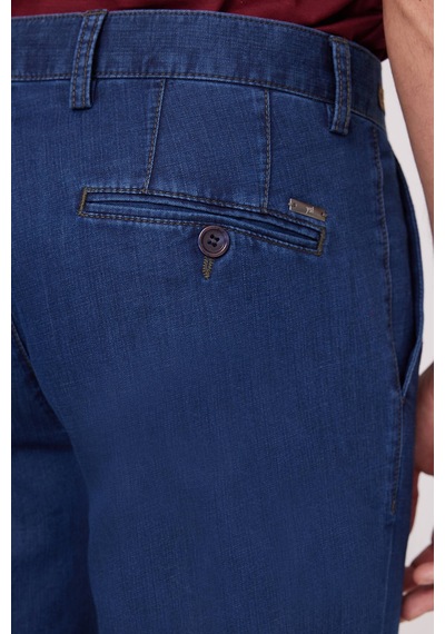Ysf Erkek Mavi Regular Fit Kot Pantolon