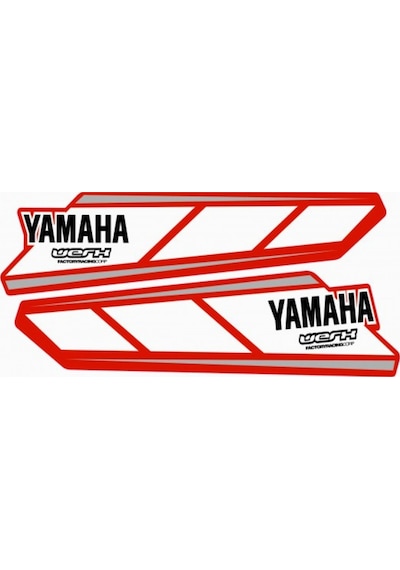 Yamaha R25 Kuyruk Sticker Yeni Model Kırmızı