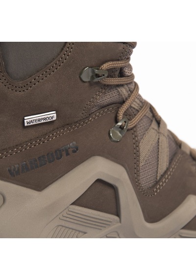 Warboots Nubuk Deri Waterproof-Haki Çok Renkli