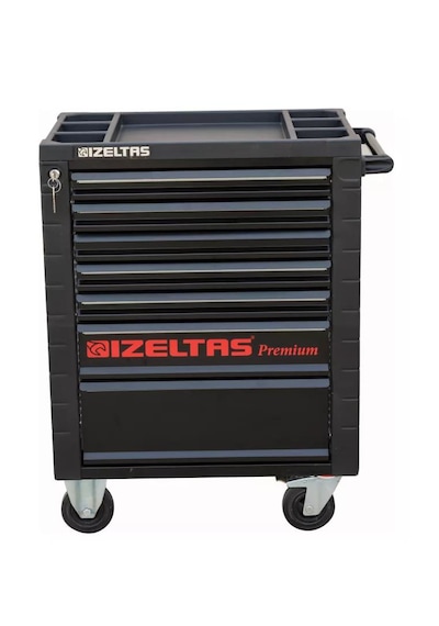 İzeltaş Premium Serisi Takım Dolabı 7 Çekmeceli Boş - 8245321007
