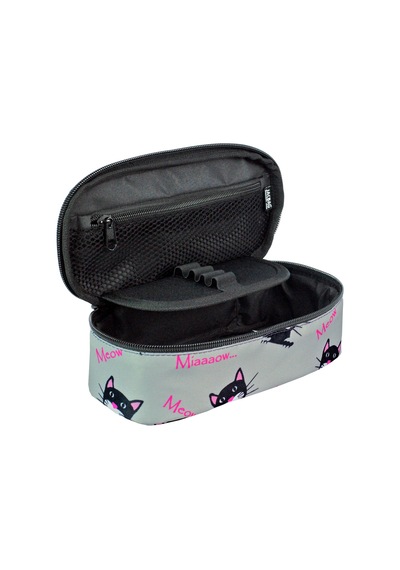 Jacbag Oval Xl Kalem Kutusu Oval Xl-miyav renkli