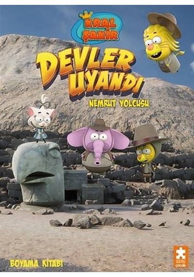 Kral Şakir Devler Uyandı - Nemrut Yolcusu - Boyama Kitabı- Eksik Parça