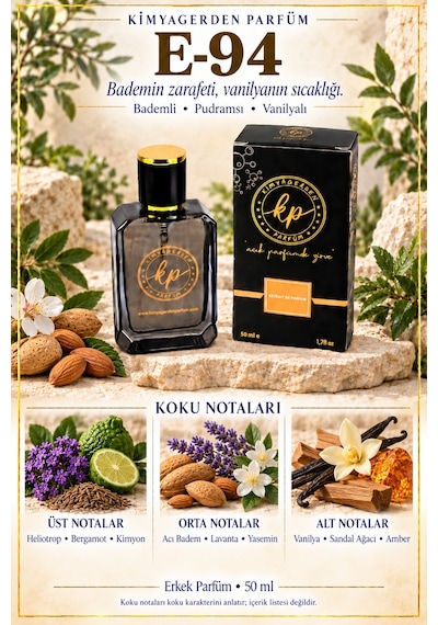 KP E-94 Erkek Parfüm EDP 50 ML