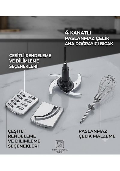 Sunny Merlin SN5BLD35 1500 W Multi Blender Set