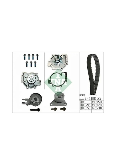 Renault Laguna 1 Triger Seti + Devirdaim 2.0 1995-2001 Ina 530046730