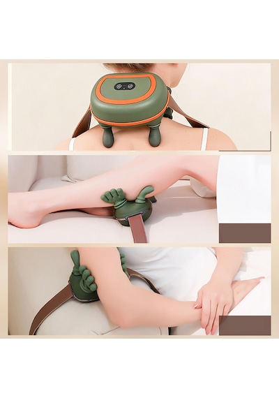 Omuz Masaj Aleti - 3 Modlu Rahat Ergonomik Şarj Edilebilir Parmaklı Taşınabilir Boyun Masaj Aleti Arka Kol Baş Ev Ofis Yurt Günlük Rahatlama Rekreasyon Erkek Kadın Omuz Masaj Aleti - 3 Modlu Rahat Ergonomik Şarj Edilebilir Parmaklı Taşınabilir Boyun Masaj Aleti Arka Kol Baş Ev Ofis Yurt Günlük Rahatlama Rekreasyon Erkek Kadın