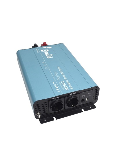 Orbus Eco 24 V 2000 W Tam Sinus Inverter