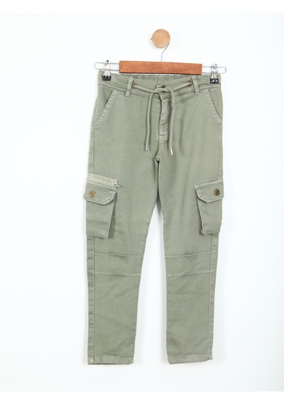 Xo Kids Erkek Çocuk Pantolon 8-14 Yaş 3003 Yeşil