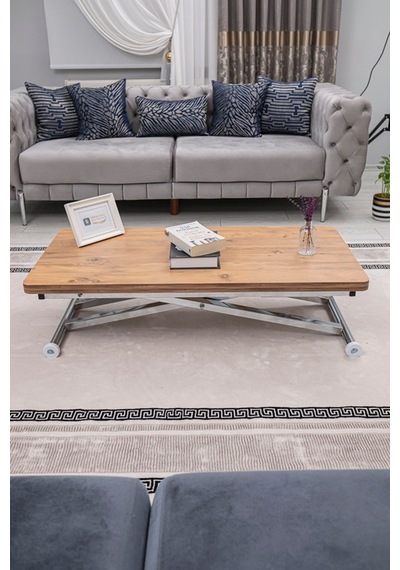 Home Üst Tabla Mdf Efesçam Oval Köşe Alt Krom