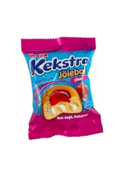 Ülker Kekstra Jölebol Çilekli Kek 24 x 40 G