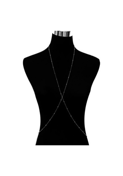 Kadın Mini Top Boncuklu Stylish Vücut Zinciri, Bel Zinciri, Vücut (479244185)