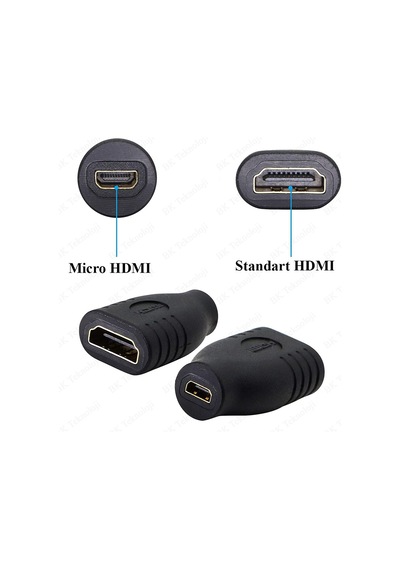 Micro HDMI Dişi tov HDMI Dişi Adaptör