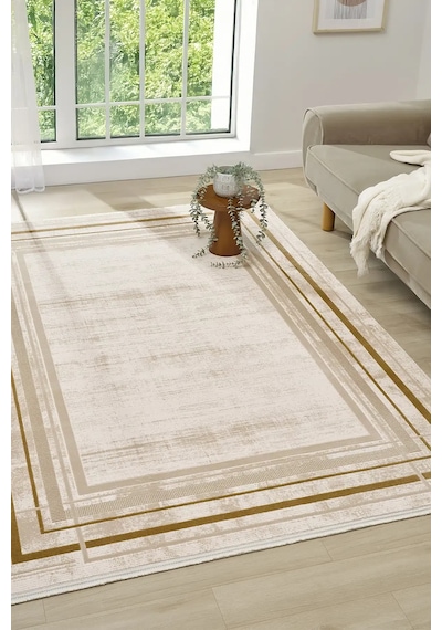 Seyran Halı Diva 0273 Gold Akrilik Makine Halısı