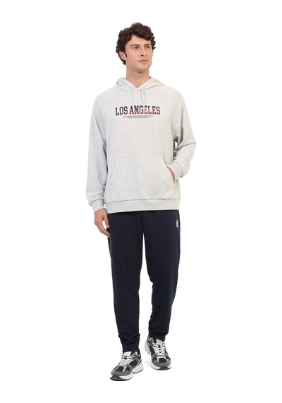 Kinetix Sweatshirt Erkek A Grı Mel Ml Homes 17cty212 000000000102696566 Gri