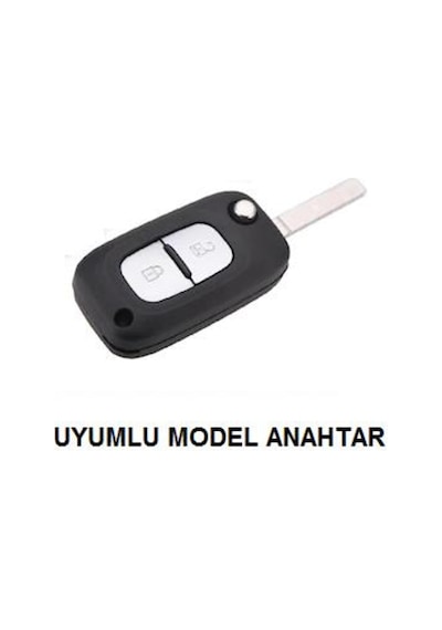 Renault Clio Uyumlu Modus Kangoo Kango Megane Silikon Anahtar Kılıfı (471502433)-