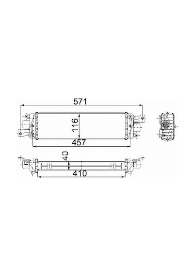 Fiat Palio Turbo Radyatörü /interkol 2002-2012 51718679 40ftal00b 1.3 Jtd