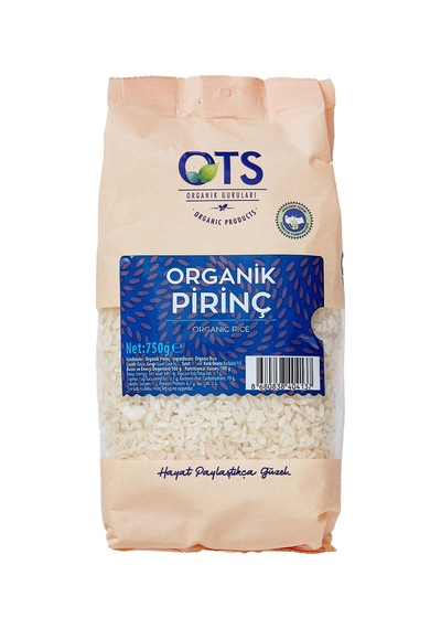 Ots Organik Pirinç 750 G - 5 Adet Tarı