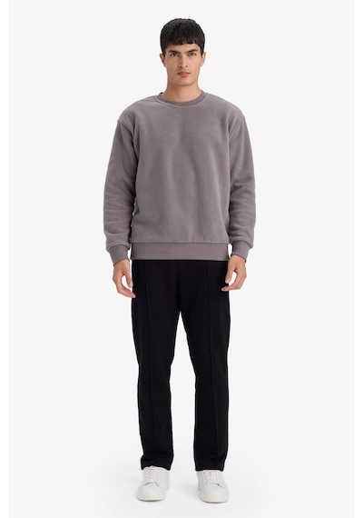 Defacto Relax Fit Bisiklet Yaka Polar Sweatshirt F3685ax25wngr308 Gri-gr308 Defacto Relax Fit Bisiklet Yaka Polar Sweatshirt F3685ax25wngr308 Gri-gr308