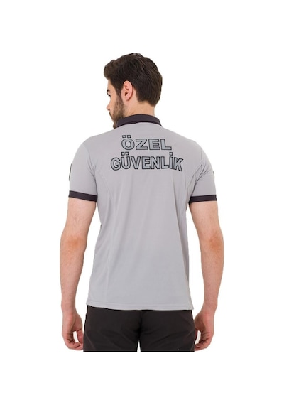 Özel Güvenlik Tişört, Gri, Kısa Kollu -39E531- Yeni Yasaya Uygun
