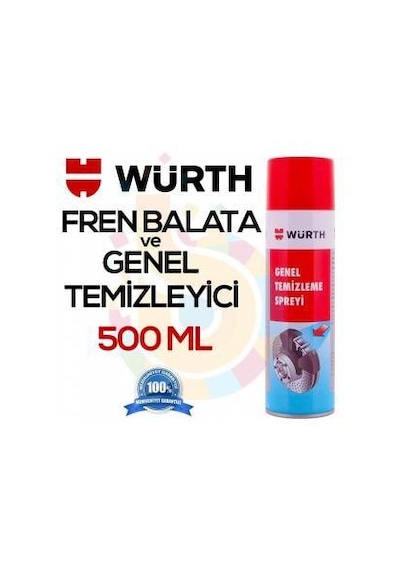 Würth Genel Temizlemeye Spreyi 500Ml 5'Li