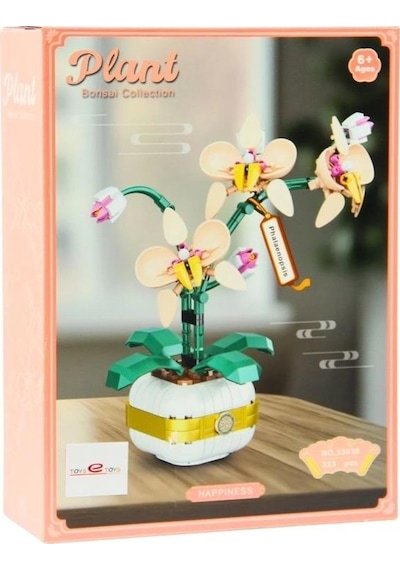 Toys E Toys Plant Bonsai Collection Orkide Çiçeği Yapı Blok Seti 323 Parça 33039
